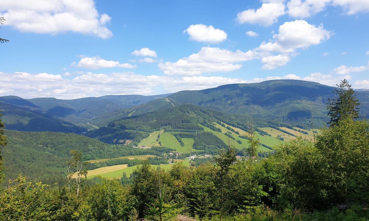 U Dvou Studni Hotell Loučná nad Desnou Exteriör bild