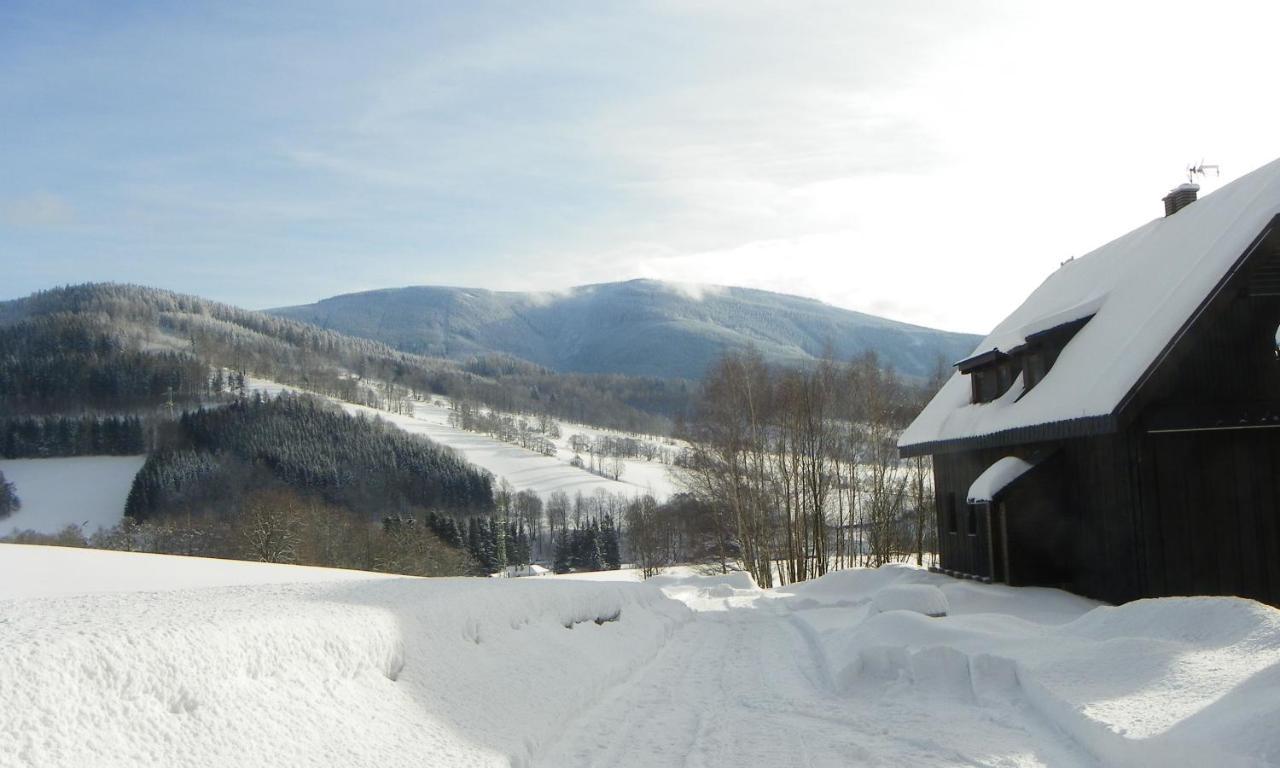 U Dvou Studni Hotell Loučná nad Desnou Exteriör bild