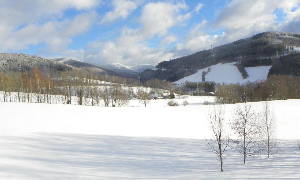 U Dvou Studni Hotell Loučná nad Desnou Exteriör bild